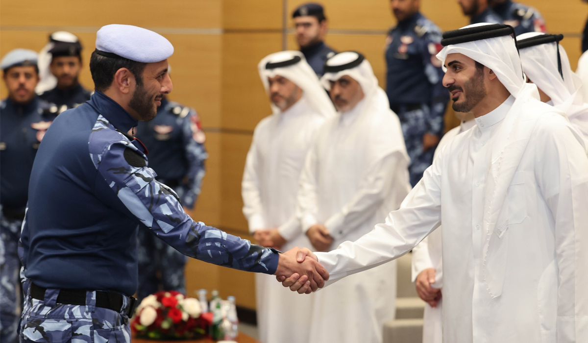 Minister of Interior Attends Departure Ceremony of Security Forces Participating in Olympic Games